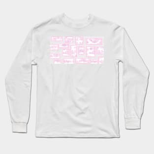 Sparkles and Floral Long Sleeve T-Shirt